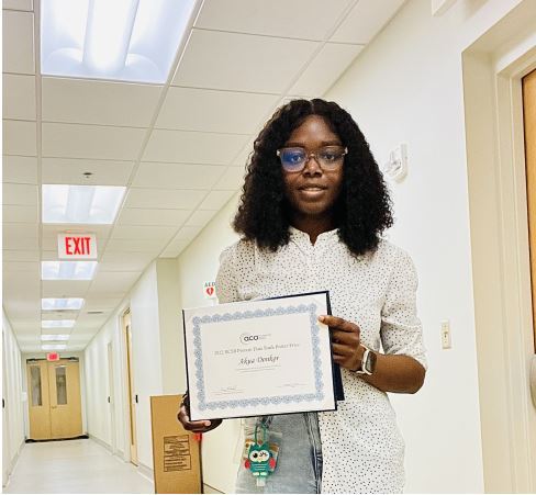 Akua Donkor Wins RCSB Protein Data Bank Poster Prize